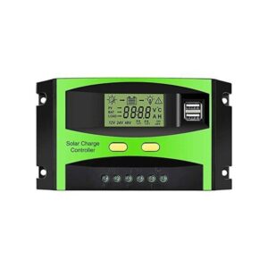 SolarMax 20A Digital Solar Charge Controller Dual USB 12V/24V
