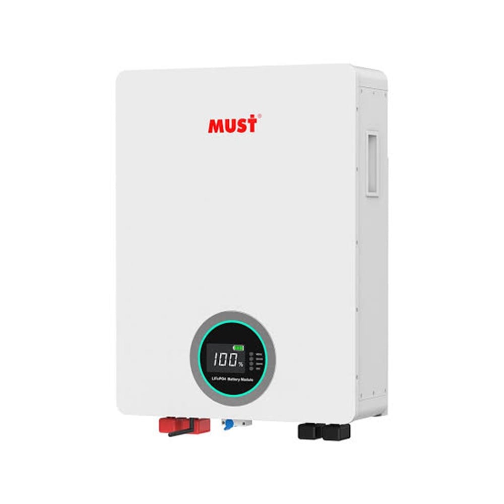 MUST 51.2 V 100 Ah Lithium Battery – Lifepo 4 Solar Battery