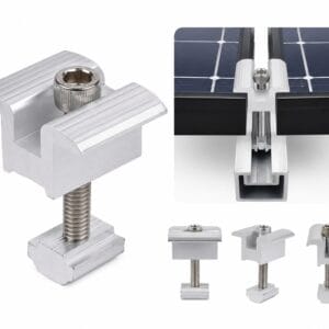 Solar Panel Mid Clamps | PV Mounting Clamps