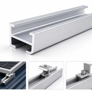 Solar Panel Mini Rail | Aluminium Roof Mounting Rail