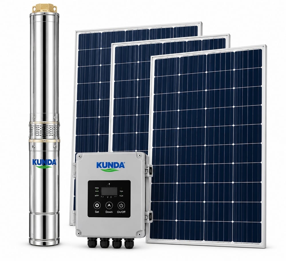 Kunda 110 M Solar Pump Kit With 3×550 W Panels | Kenya