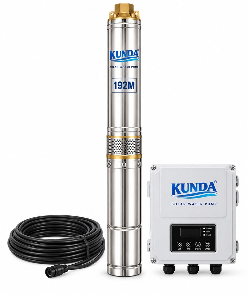 Kunda 192 M Solar Pump | High Head Borehole Water Pump Kenya