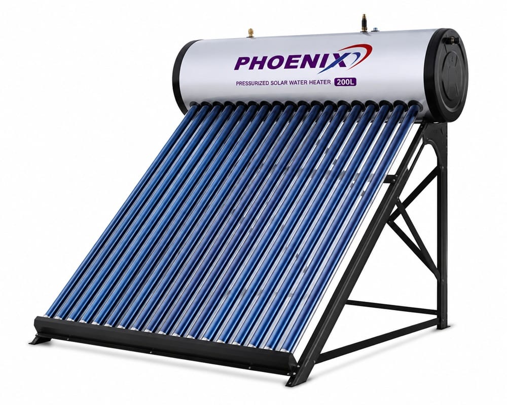 200L Phoenix Pressurised Solar Water Heater Kenya 200L Phoenix Pressurised Solar Water Heater Kenya