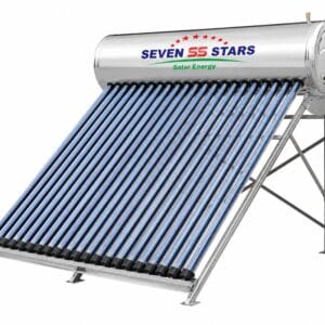 Seven SS Stars 200L Non-Pressurized Solar Water Heater Kenya