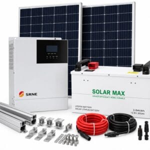 4kWh Lithium Solar Kit | 1.5kW Inverter | Solarmax