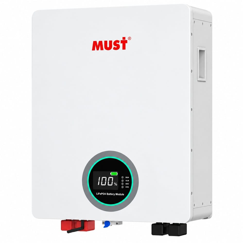 MUST 51.2 V 100 Ah 5.12 Kwh Lithium Battery Kenya