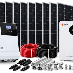 8kW Lithium Solar Kit – 7.68kWh Battery & 5kW Inverter