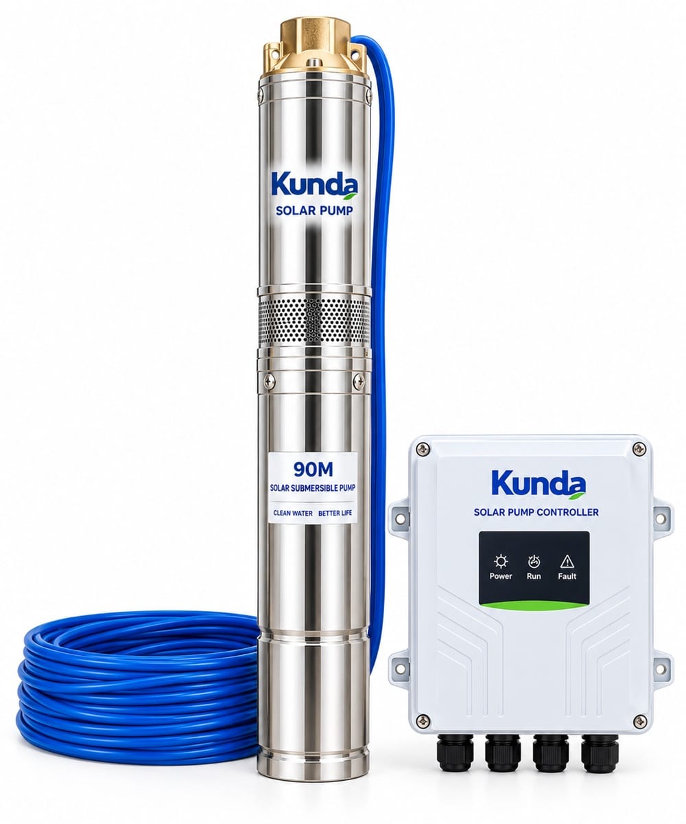 Kunda 90 M Solar Pump 750 W 96 V | Borehole Pump Kenya
