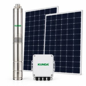 90M Kunda Solar Pump with 2PCS 450W Panels