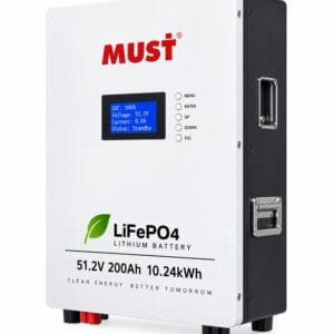 MUST 51.2V 200Ah 10.24kWh Lithium Battery Kenya