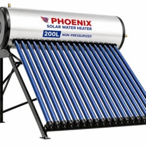 200L Phoenix Solar Water Heater Non-Pressurized Kenya