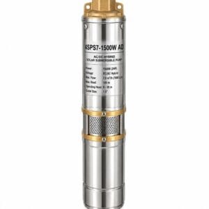 2HP Solar Submersible Pump 1500W – 165M Head