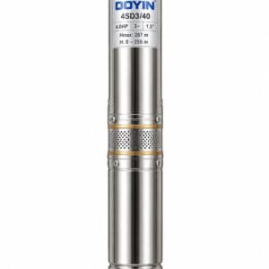 Doyin 4HP 3 Phase Borehole Pump 4SD3/40 – 287m Head