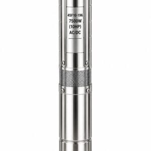 10HP Solar Submersible Water Pump – 336M Head, AC/DC