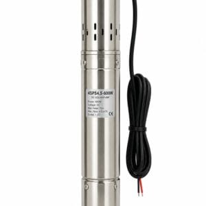 600W DC Solar Submersible Pump 0.75HP – 70M Head