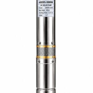 4HP AC/DC Solar Submersible Pump – 285M Head