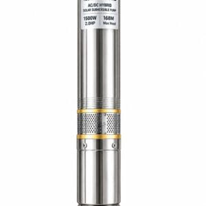 1500W 2HP AC/DC Solar Submersible Water Pump – 168M Head