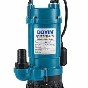 Doyin QDX1.5-32-0.75 1HP Submersible Water Pump – 33M Head