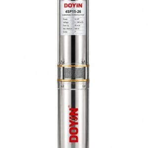 Doyin 10HP Borehole Pump 4SP15-26 – 166M Head, 3 Phase