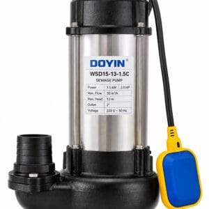 Doyin 2HP Sewage Pump WSD15-13-1.5C – 30m³/h Kenya