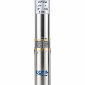 Doyin 4SD3/50 5.5HP 3-Phase Borehole Pump – 358M Head