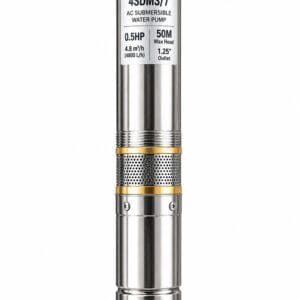 0.5HP AC Submersible Water Pump – 50M Head